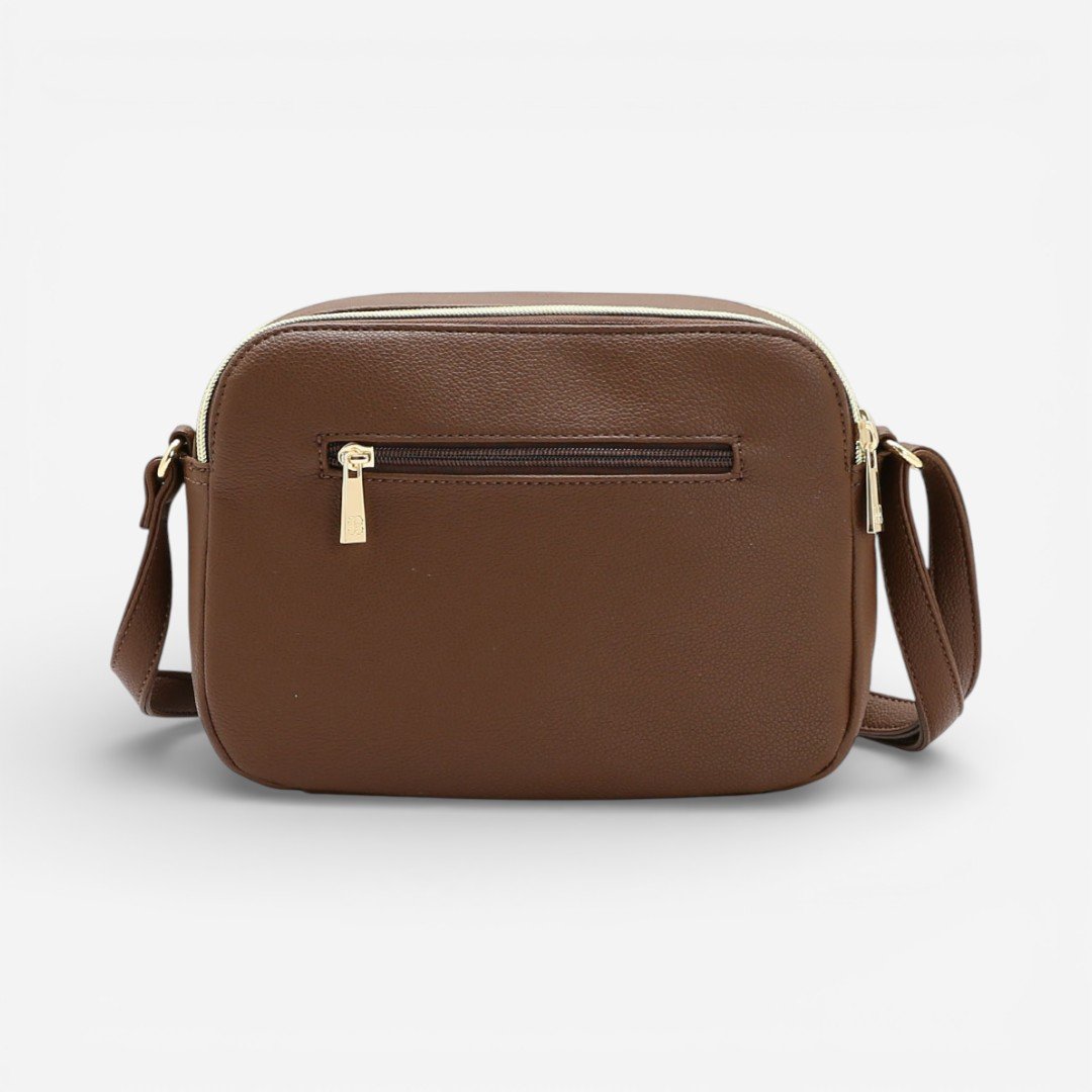 Bolsa Feminina Chenson Original Transversal Café Marrom 2