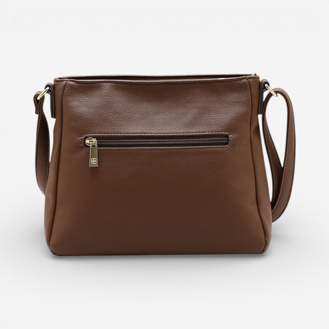 Bolsa Feminina Chenson Original Transversal Café Marrom 2