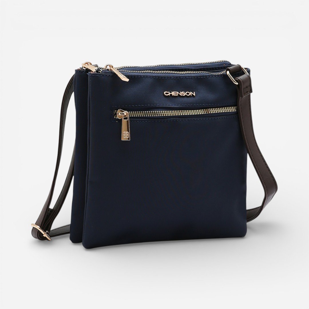 Bolsa Feminina Chenson Microfiber Azul Marinho