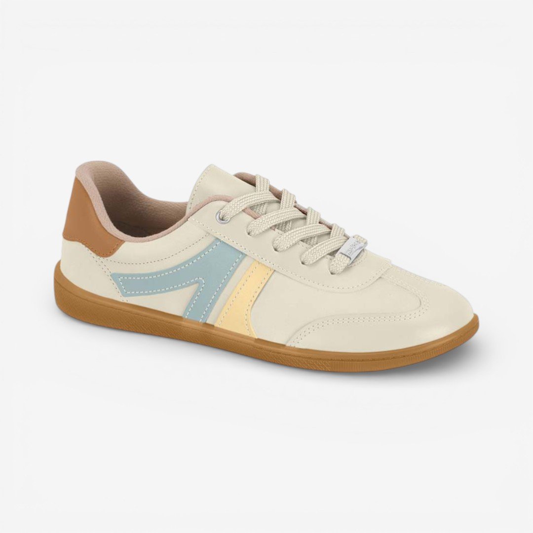 Tênis Moleca Casual Off White