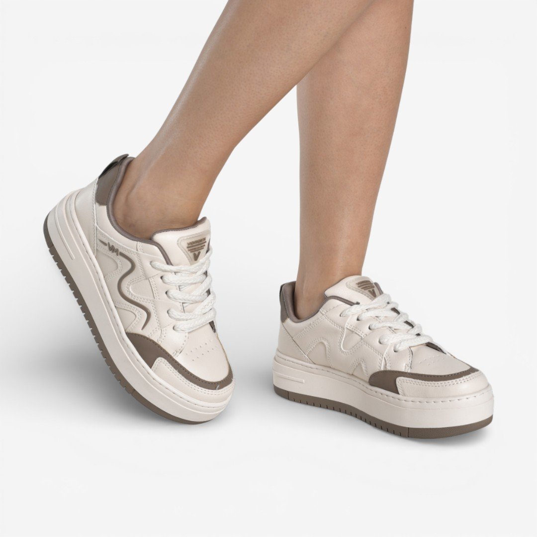 Tênis Via Marte Casual Marfim Marfim 2