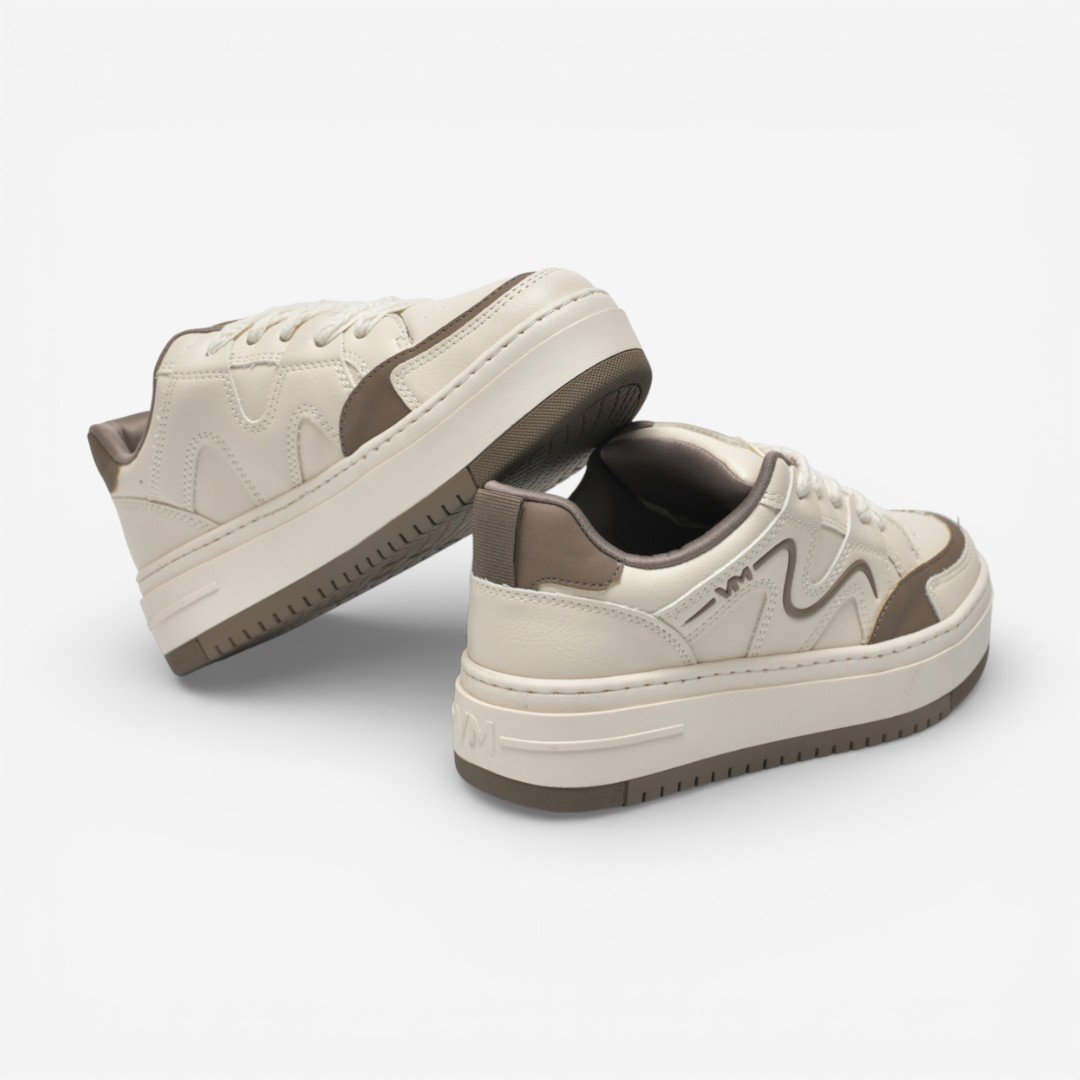 Tênis Via Marte Casual Marfim Marfim 3