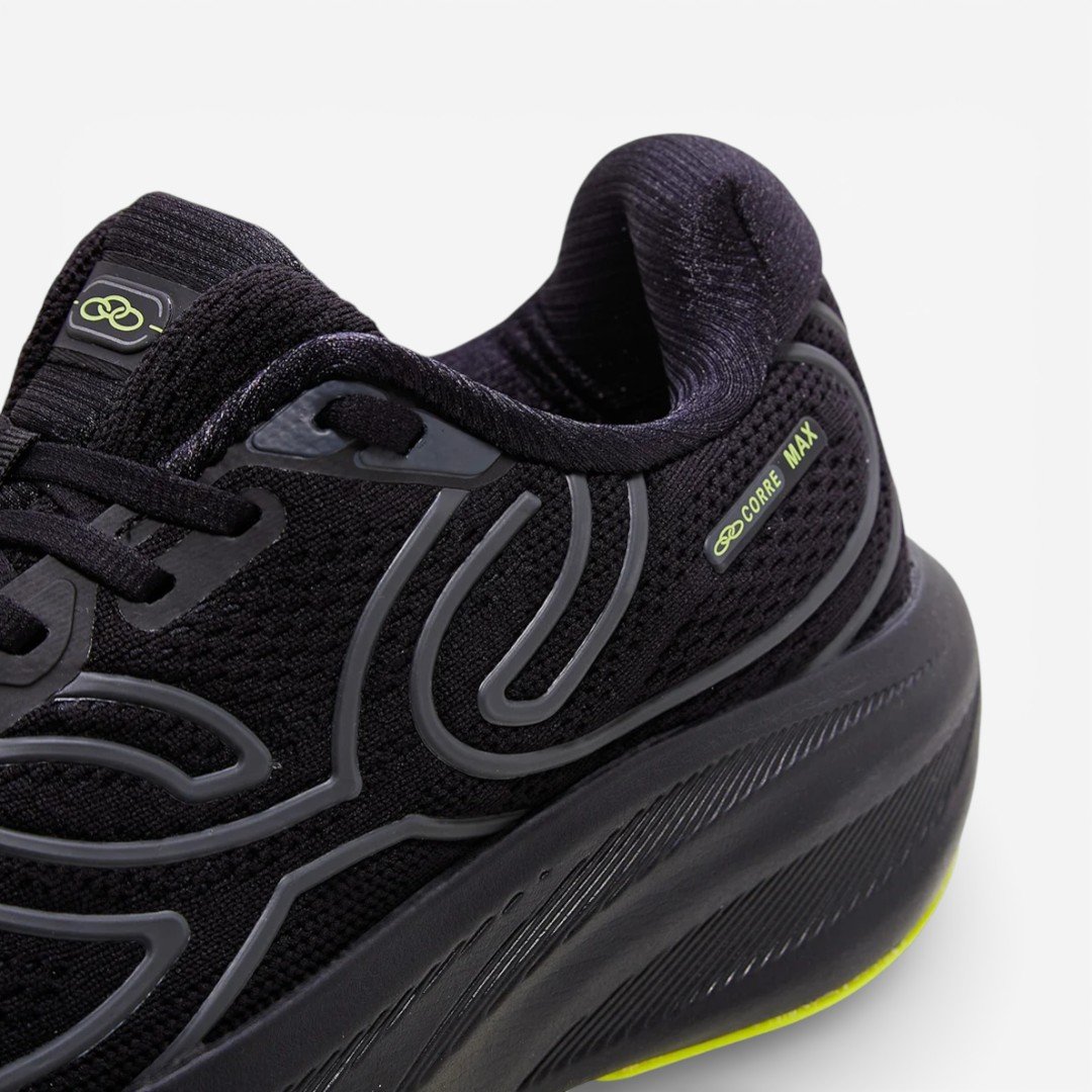 Tênis Olympikus Corre Max Preto Preto 2