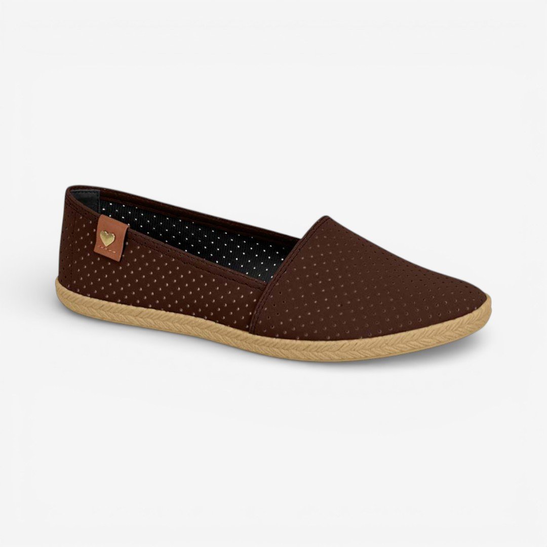 Sapatilha Moleca Feminina Marrom Marrom 2