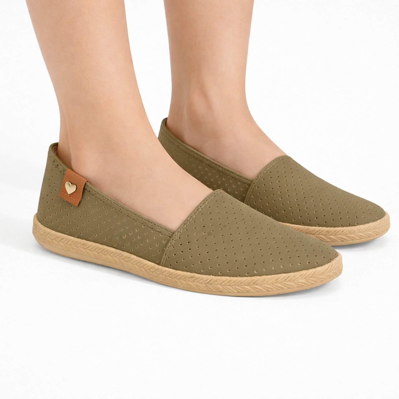 Sapatilha Moleca Feminina Verde Oliva