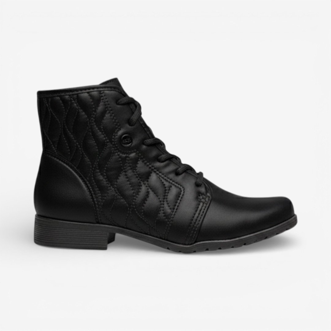 Bota Coturno Dakota Preto