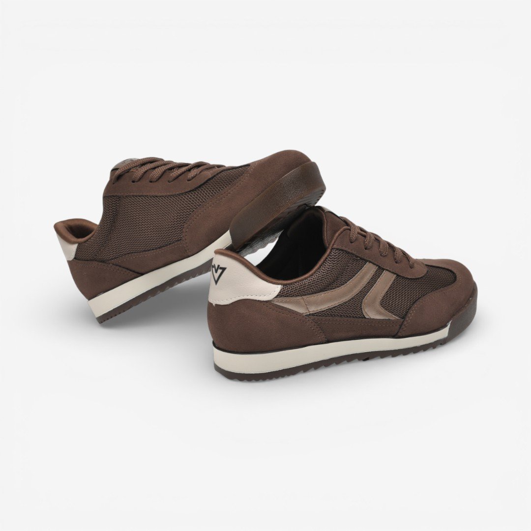 Tênis Via Marte Casual Marrom Marrom 3