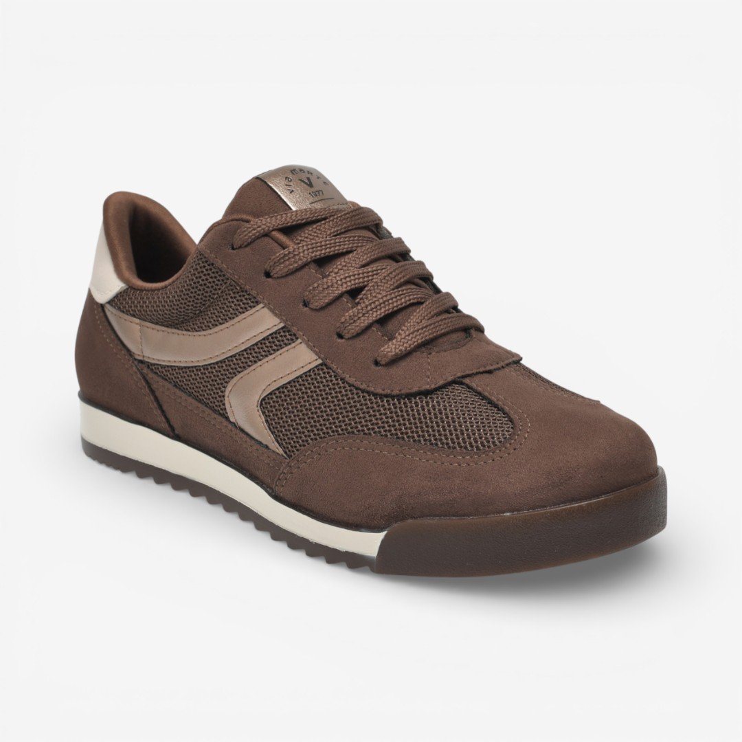 Tênis Via Marte Casual Marrom Marrom 4