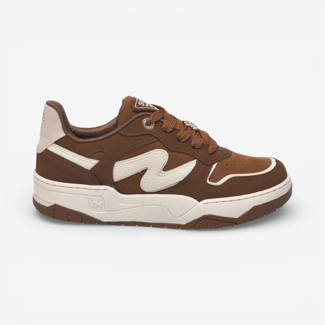 Tênis Via Marte Casual Marrom