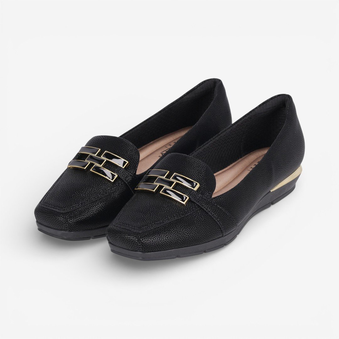Sapatilha Picadilly Maxtherapy Preta Preto 5