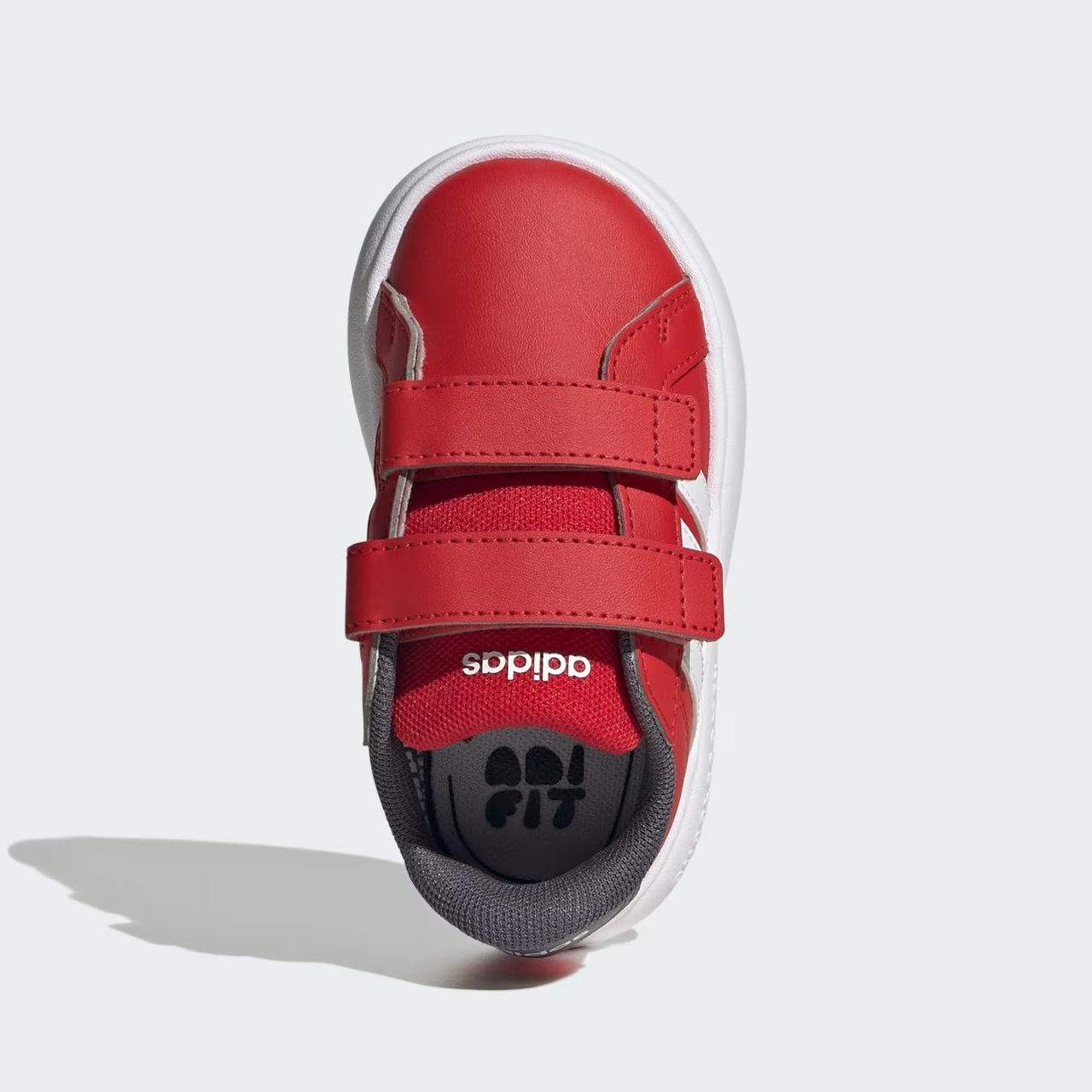 Tênis Adidas Grand Court 3.0 Bubble Infantil Vermelho Vermelho 3