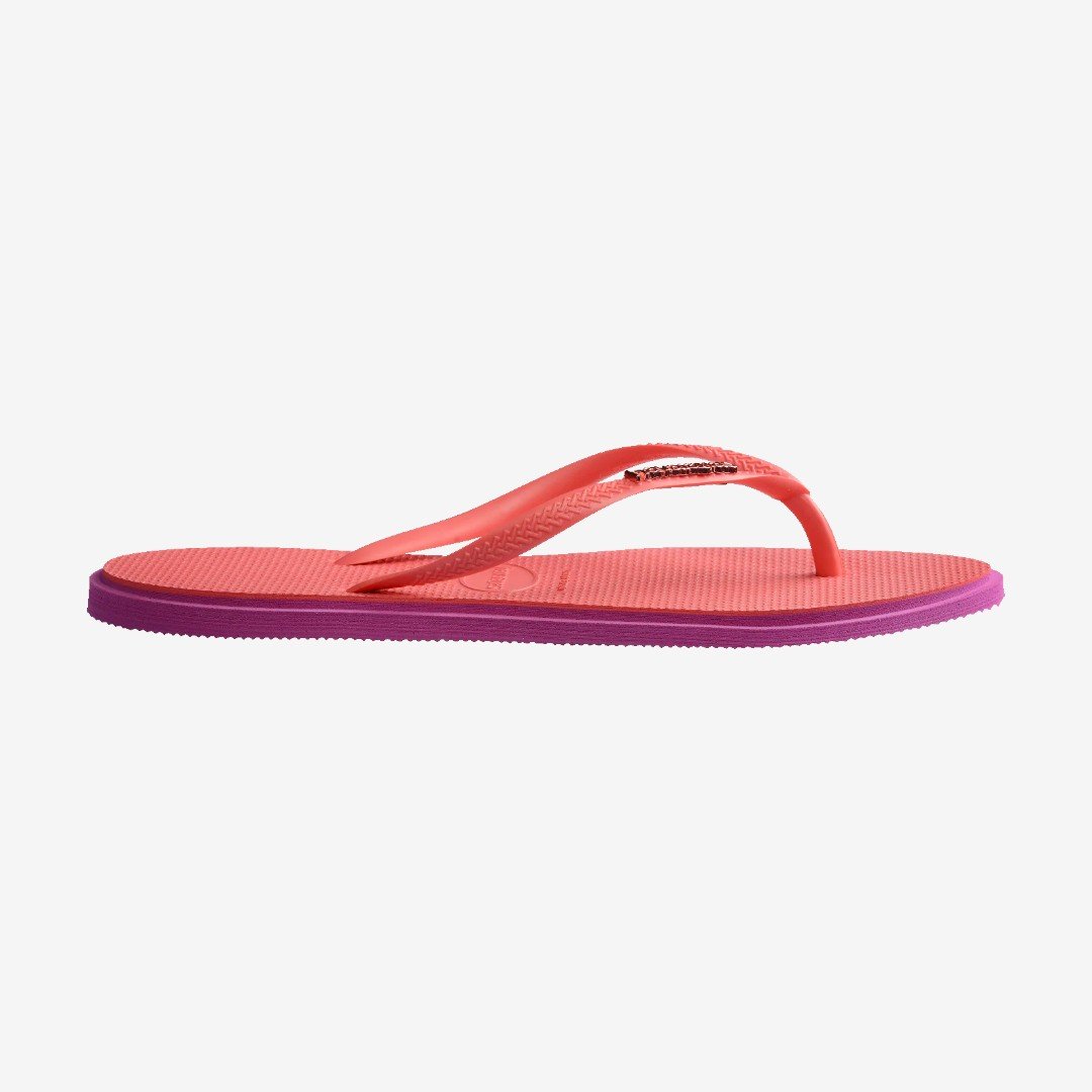 Chinelo Havaianas Slim Point Coral Coral 4