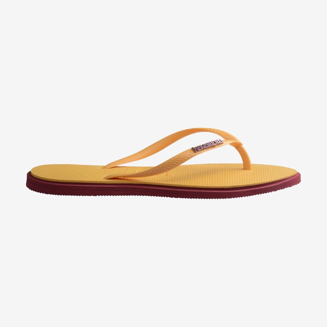 Chinelo Havaianas Slim Point Amarelo Amarelo 4