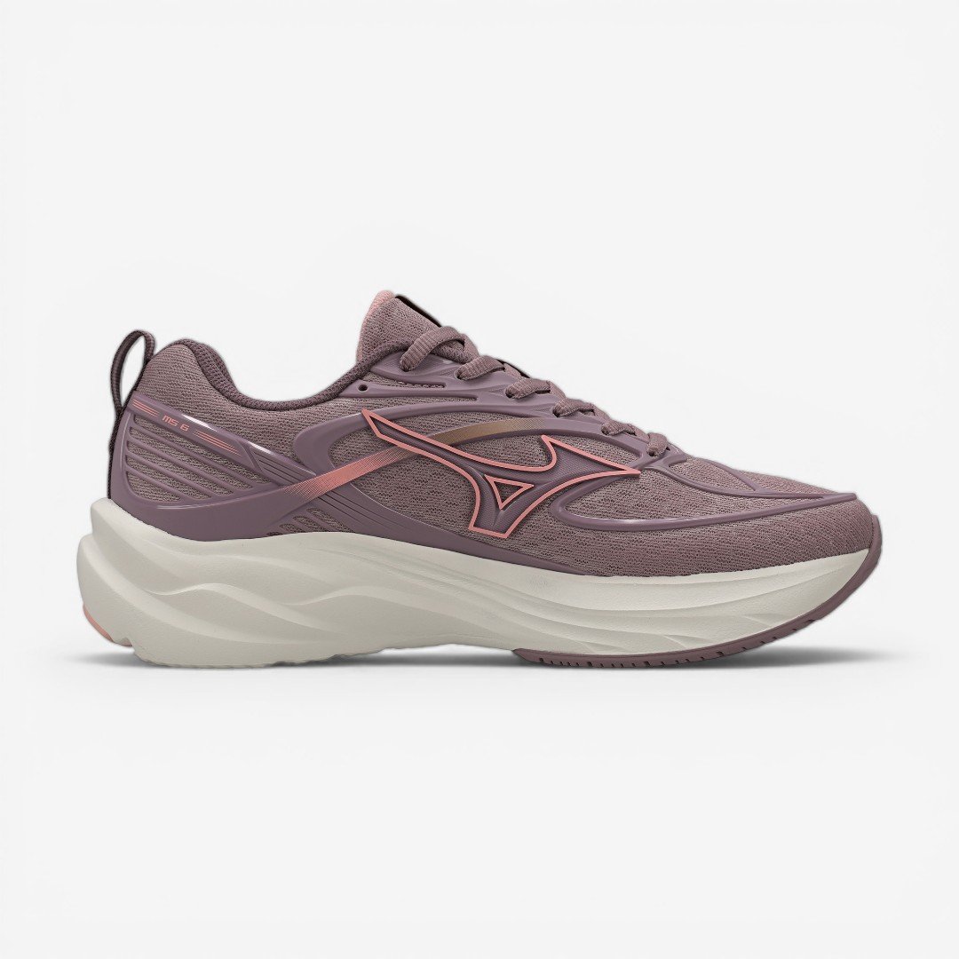 Tênis De Corrida Mizuno Space 6 Rosa Lavanda 4