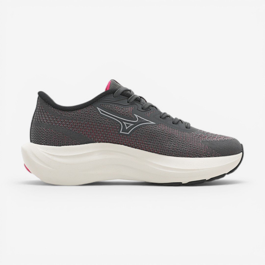 Tênis De Corrida Mizuno Virtue 2 Feminino Chumbo Cinza 4