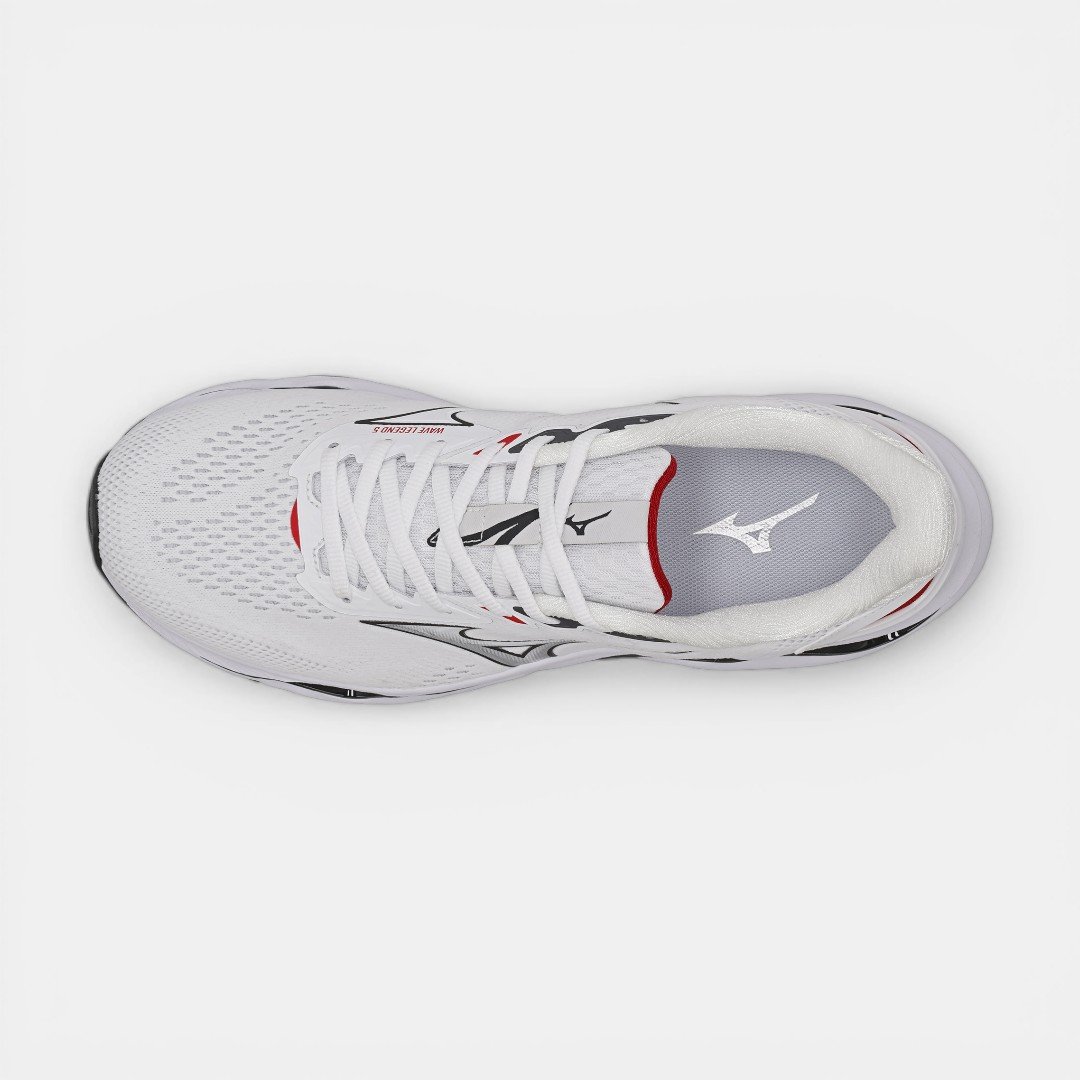 Tênis Mizuno Wave Legend 5 Masculino Branco Branco 5
