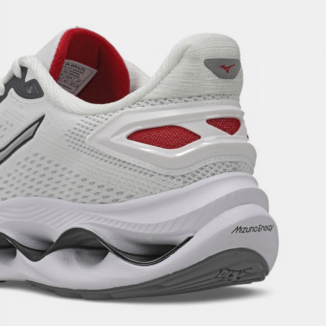 Tênis Mizuno Wave Legend 5 Masculino Branco Branco 8