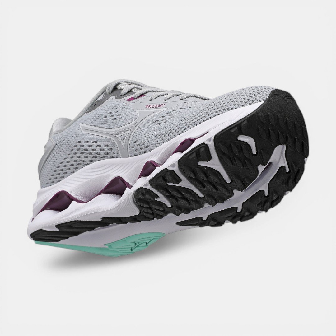 Tênis Mizuno Wave Legend 5 Feminino Cinza Cinza 7