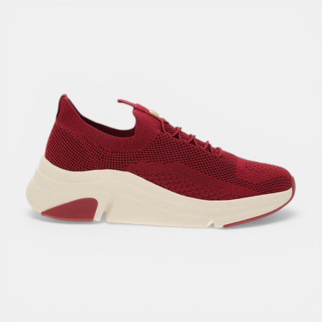 Tênis Modare Casual Knit Vermelho