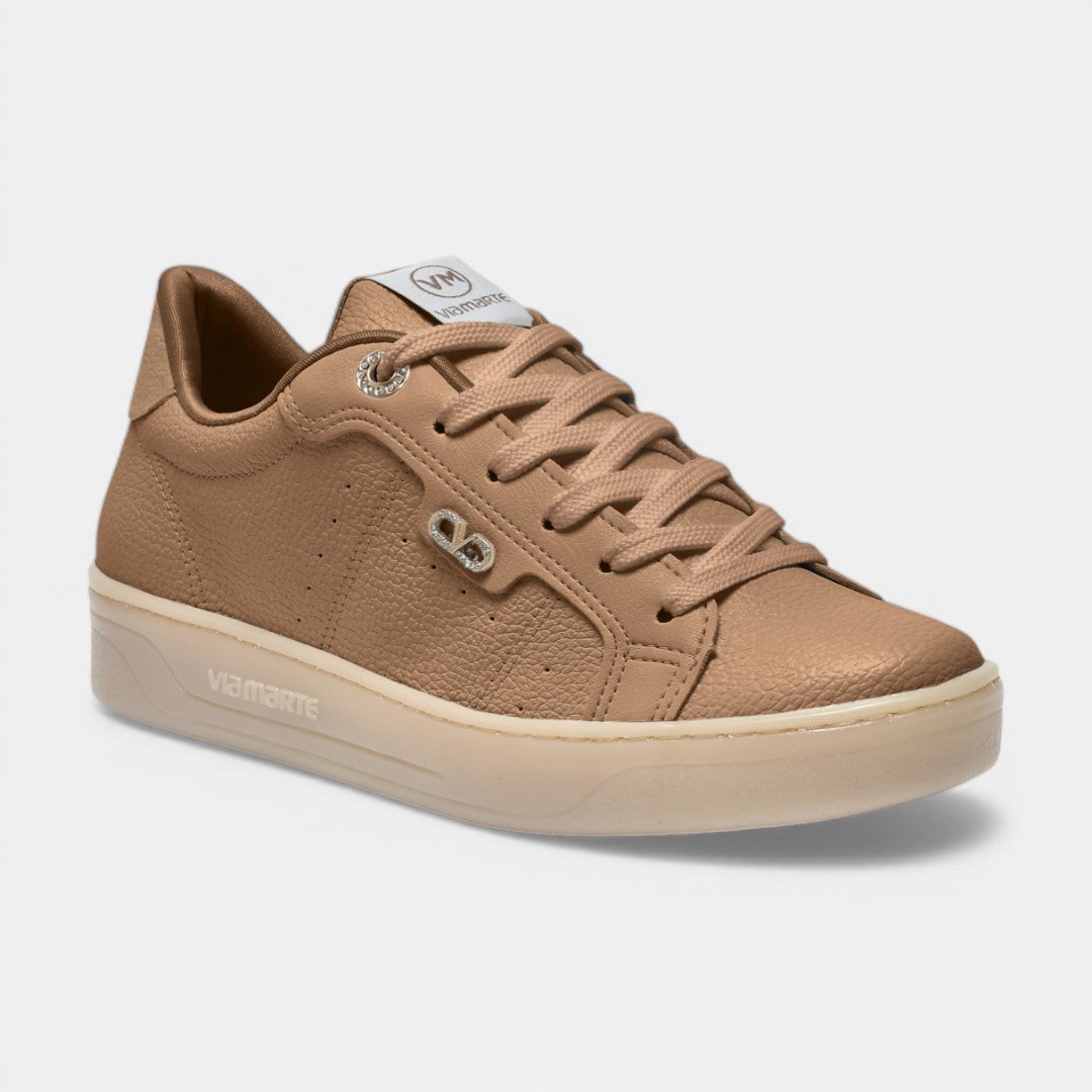 Tênis Via Marte Casual Caramelo Marrom 2