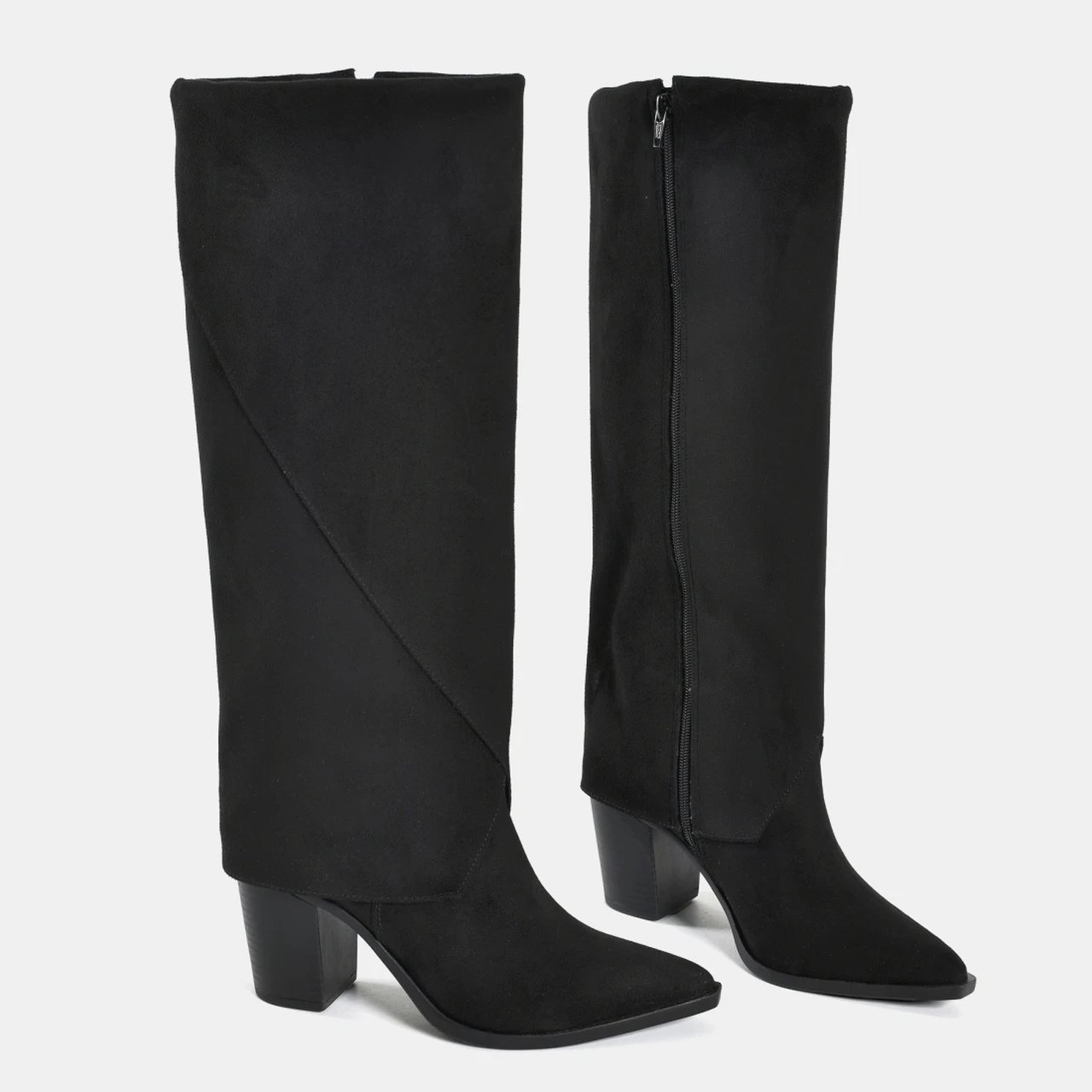 Bota Via Marte Western Capa Preta Preto 5