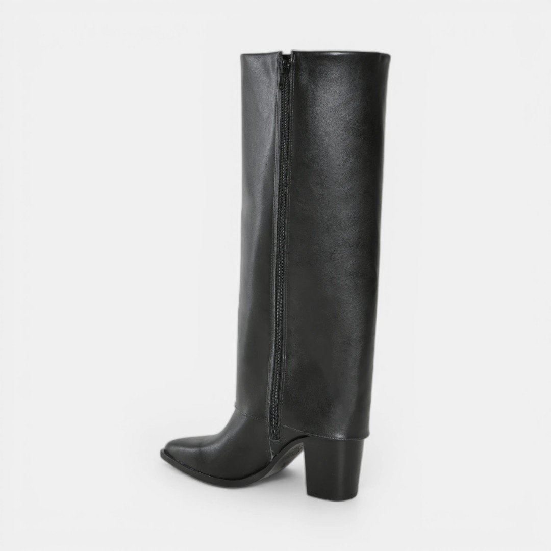 Bota Western Capa Preta Preto 4