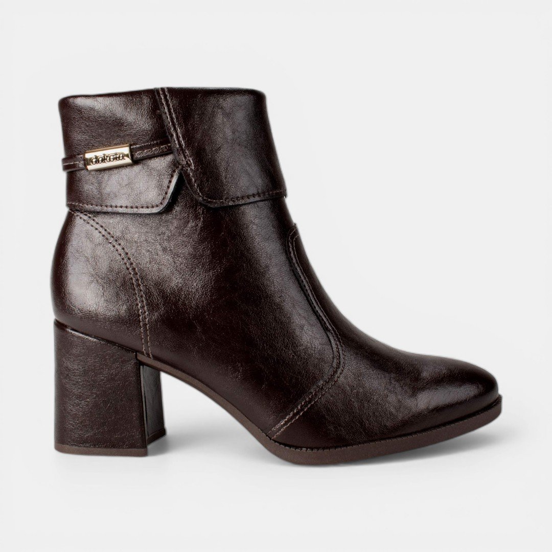 Bota Dakota Cano Curto Marrom