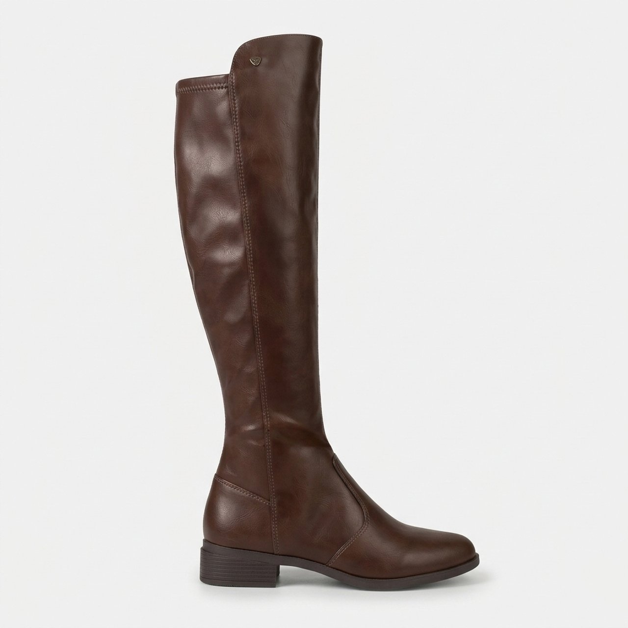Bota Mississipi Cano Longo Montaria Marrom