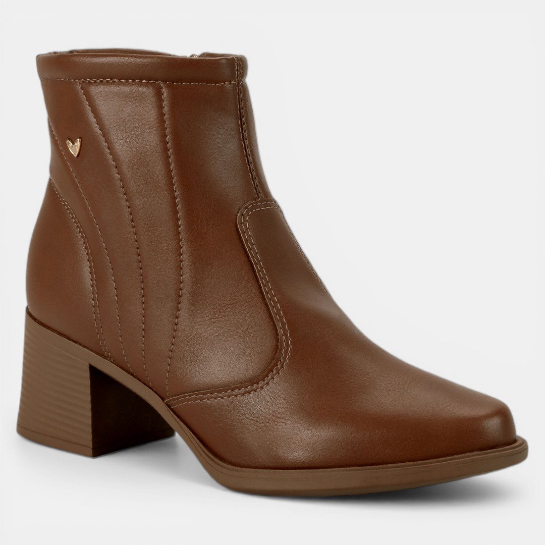 Bota Mississipi Cano Curto Marrom Marrom 2