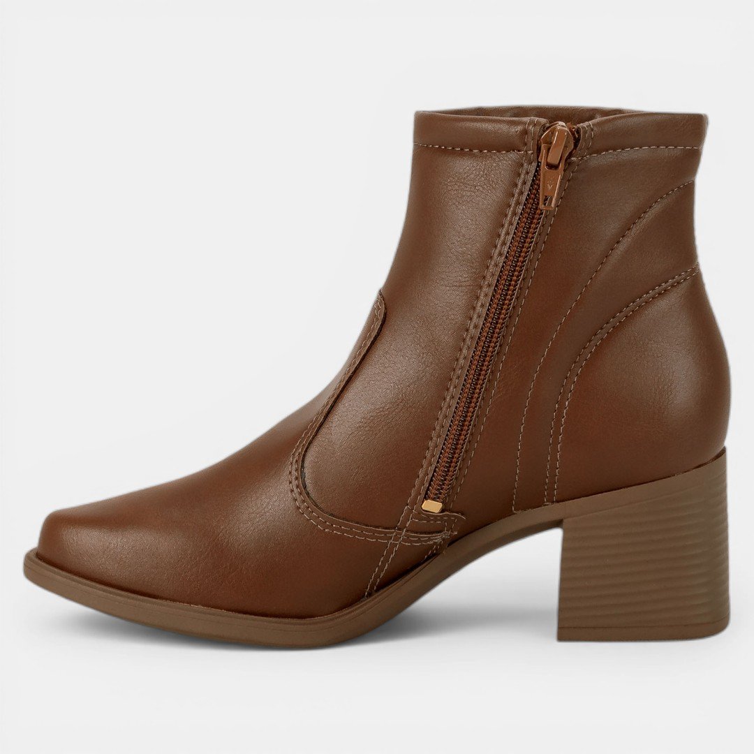 Bota Mississipi Cano Curto Marrom Marrom 4