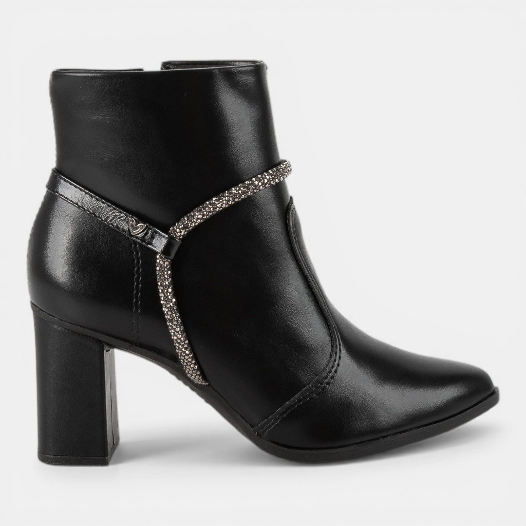 Bota Mississipi Cano Curto Preta