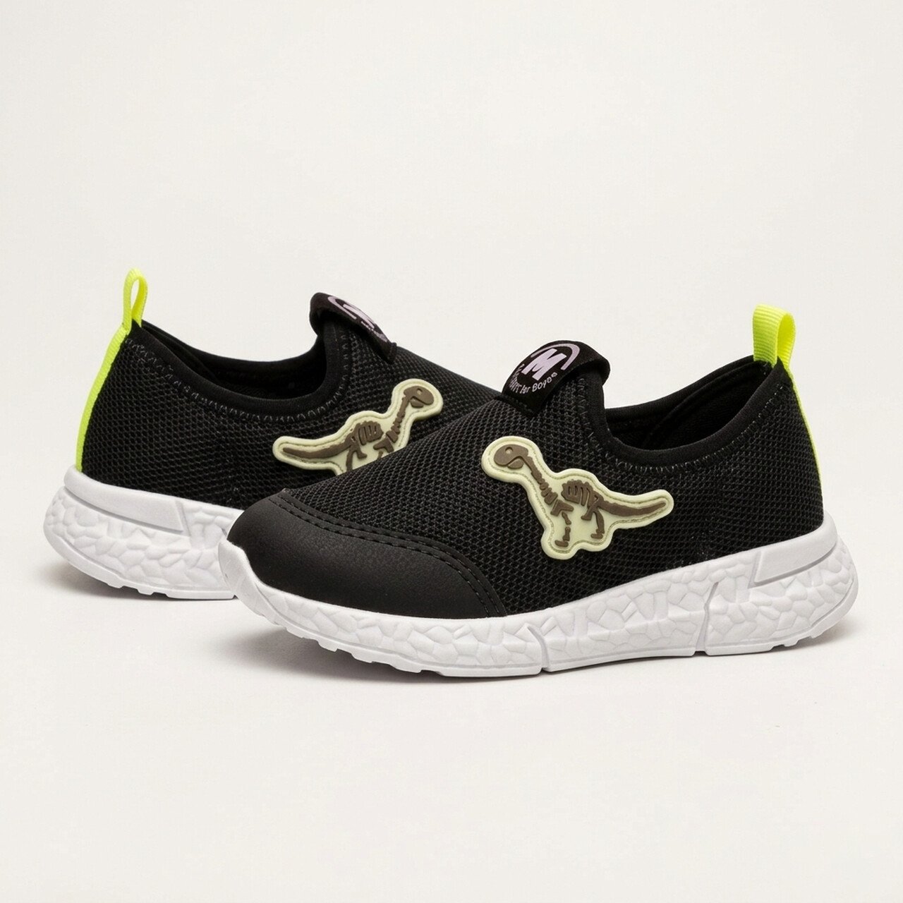 Tênis Molekinho Infantil Dinossauro Preto Preto 3