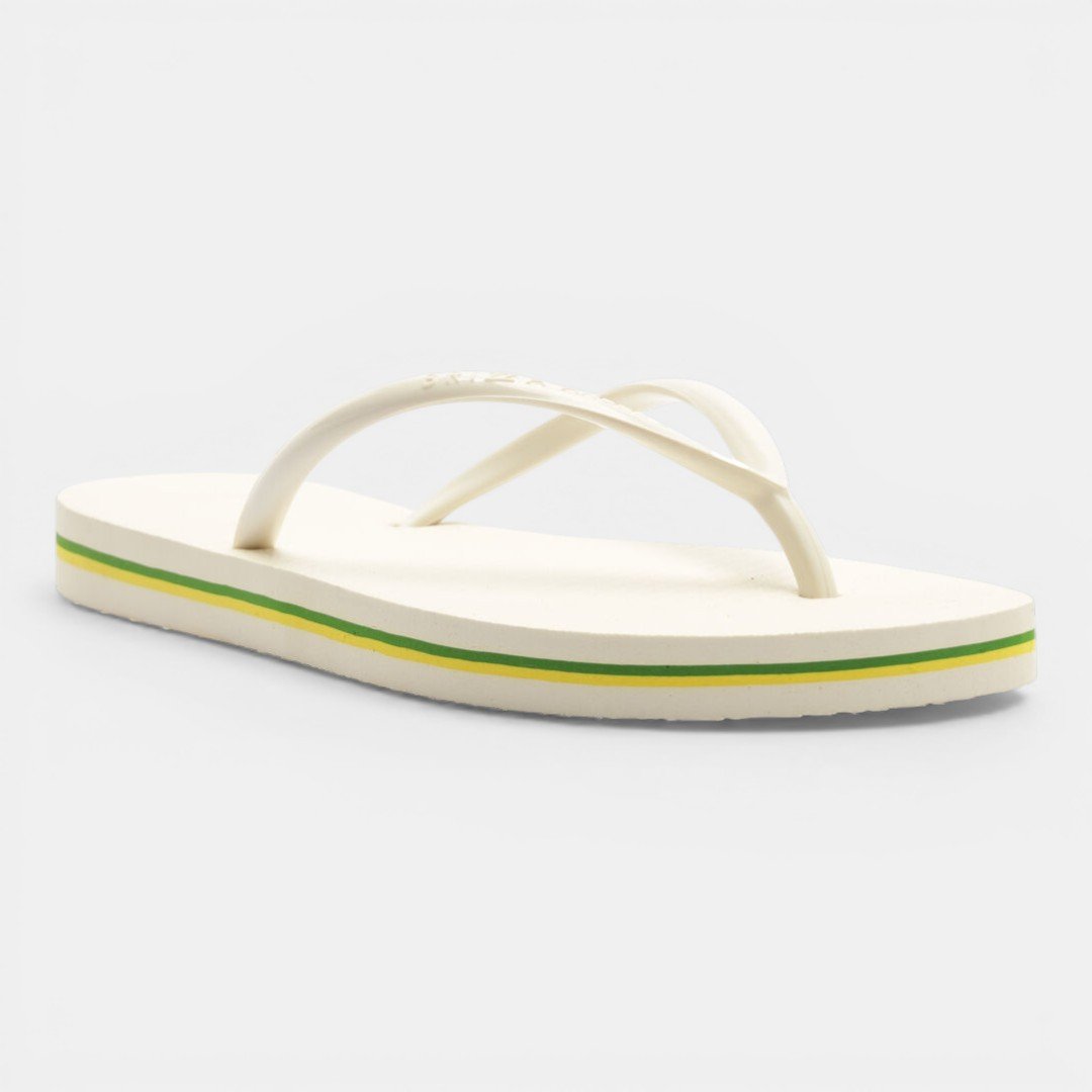 Chinelo Brizza Arezzo Essential Branco