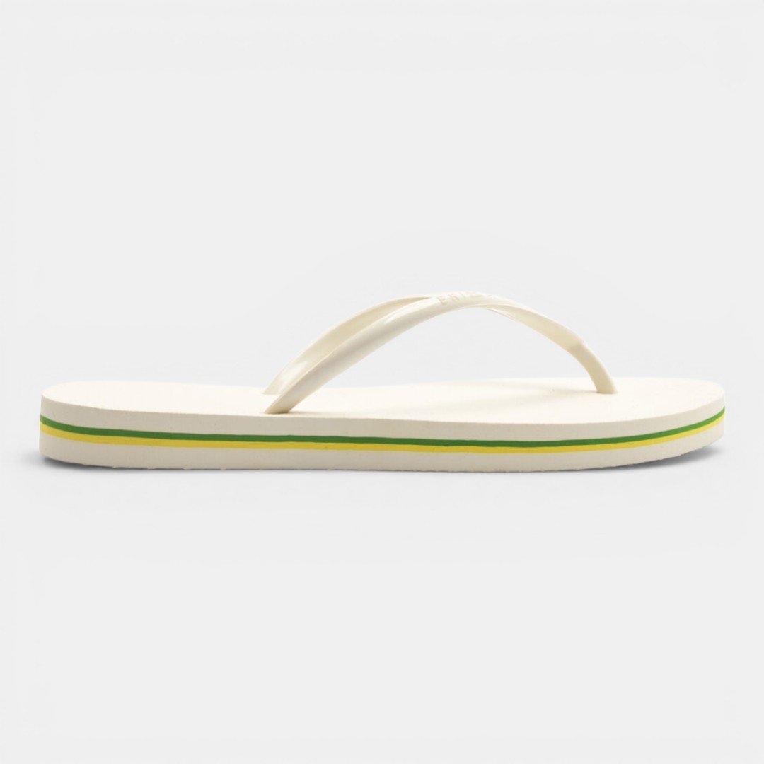 Chinelo Brizza Arezzo Essential Branco Branco 3