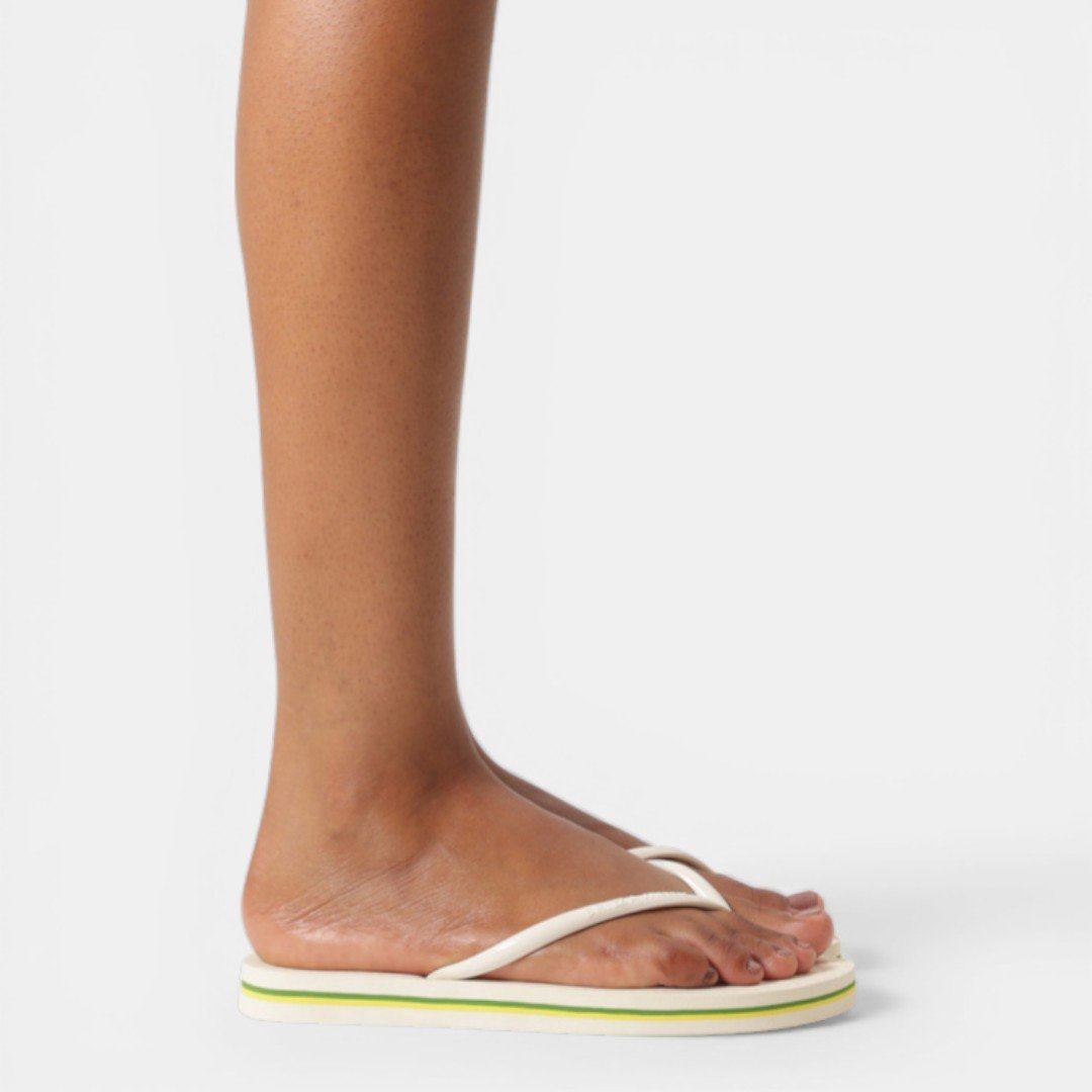 Chinelo Brizza Arezzo Essential Branco Branco 5