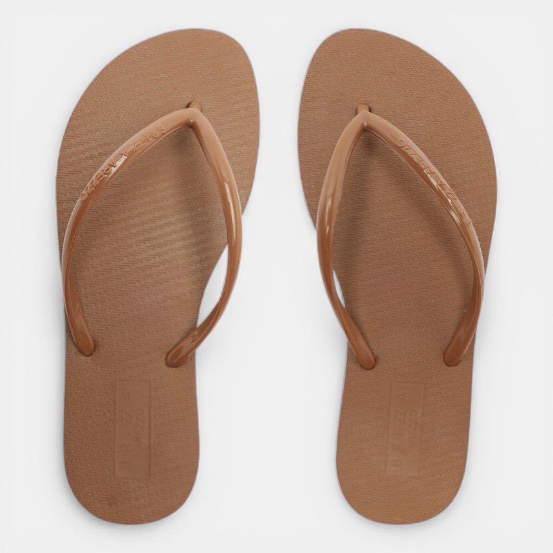 Chinelo Brizza Arezzo Essential Marrom Marrom 2
