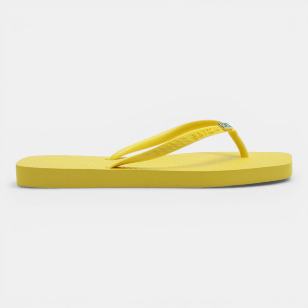 Chinelo Brizza Arezzo Square Amarelo Amarelo 3