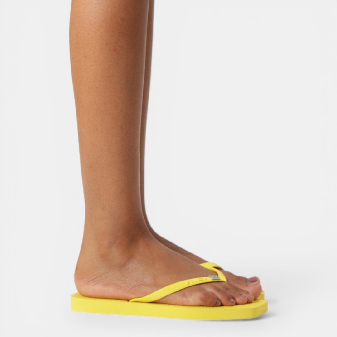 Chinelo Brizza Arezzo Square Amarelo Amarelo 4