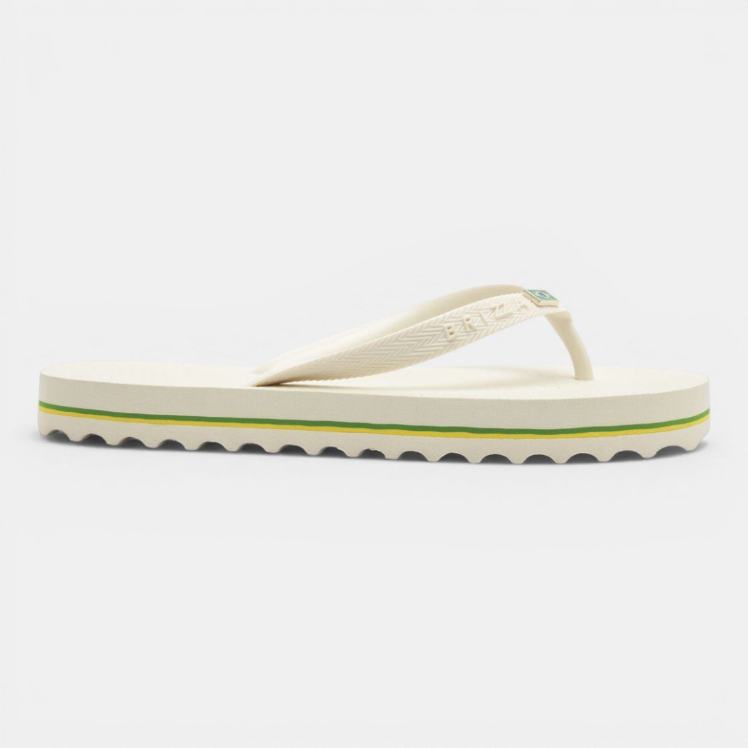 Chinelo De Dedo Flatform Brizza Arezzo Branco