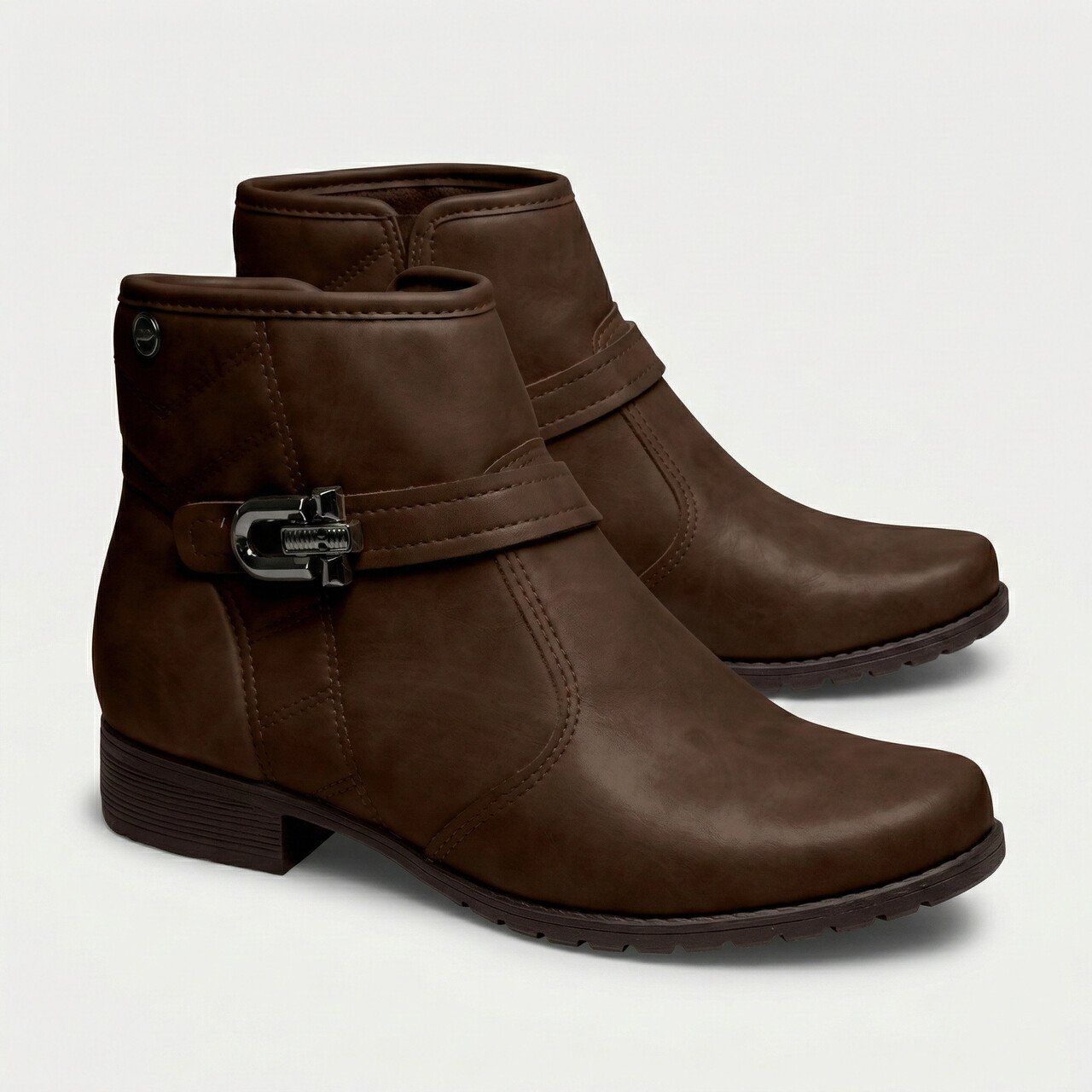 Bota Dakota Cano Curto Café Marrom 3