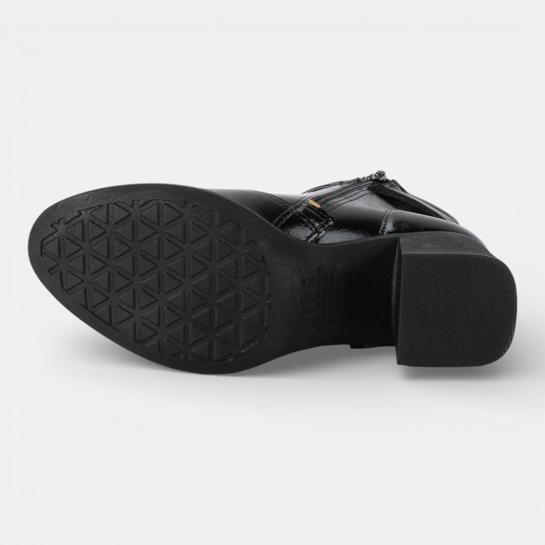 Bota Mississipi Cano Curto Preta Preto 5