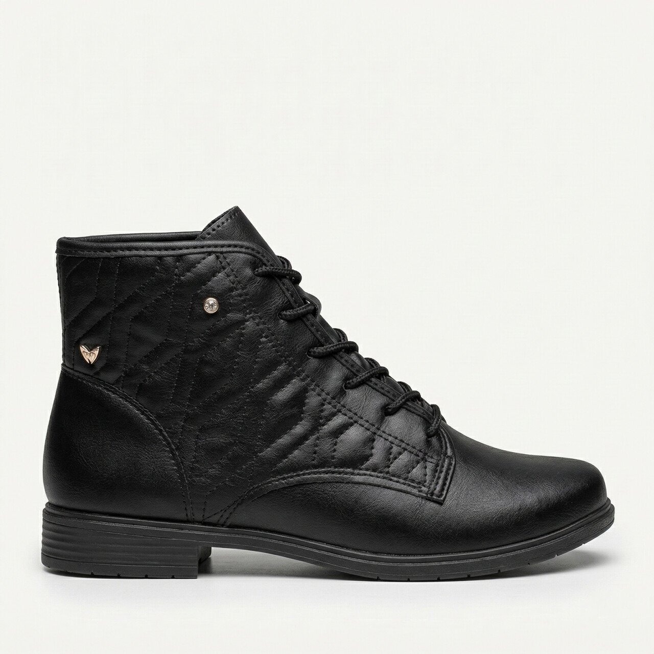 Coturno Mississipi Salto Baixo Preto