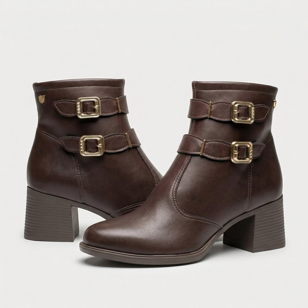 Bota Mississipi Cano Curto Marrom Marrom 3