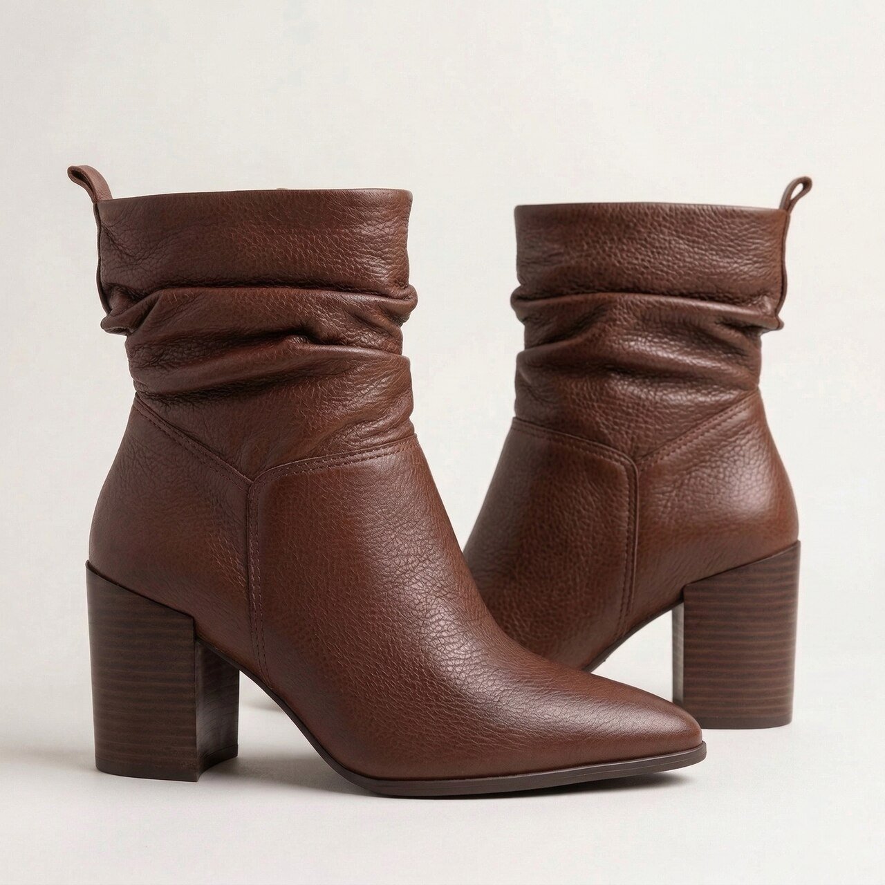 Bota Bottero Western Cano Curto em Couro Marrom Marrom 3