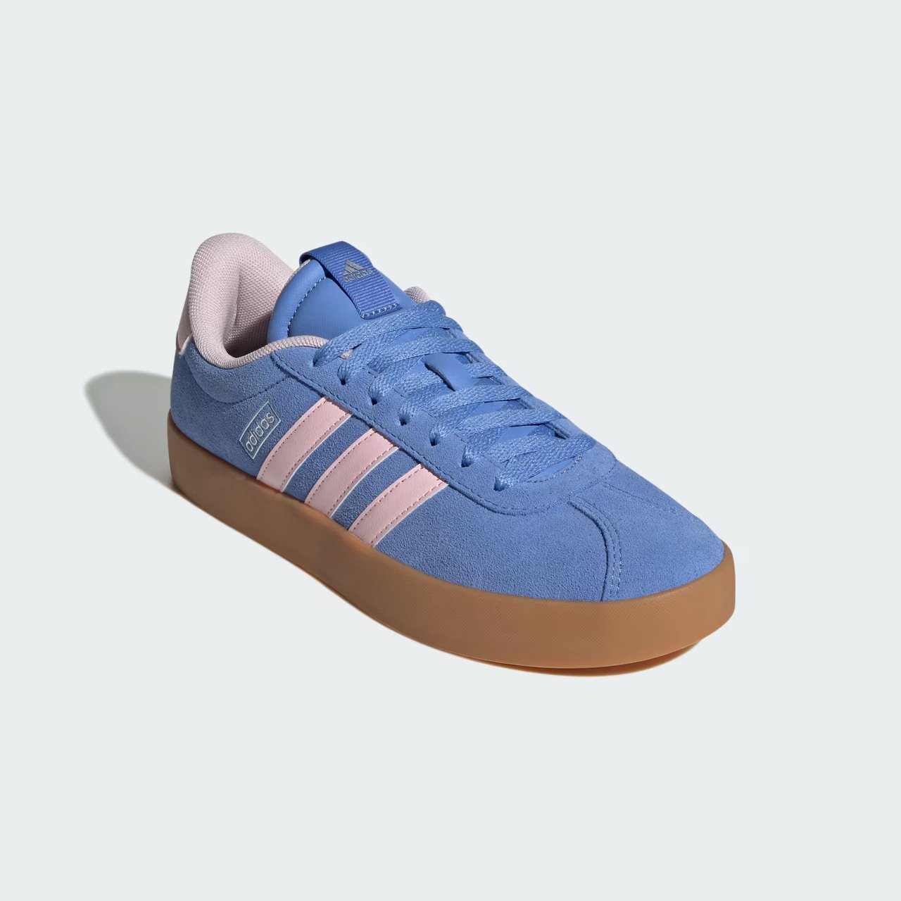 Tênis Adidas Vl Court 3.0 Feminino Azul Azul/Rosa 2