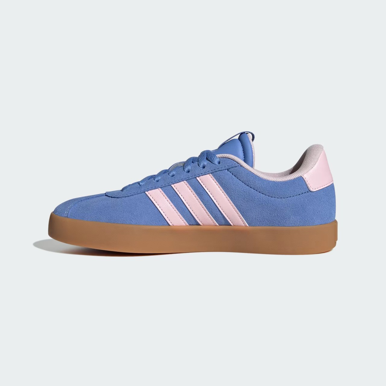 Tênis Adidas Vl Court 3.0 Feminino Azul Azul/Rosa 6