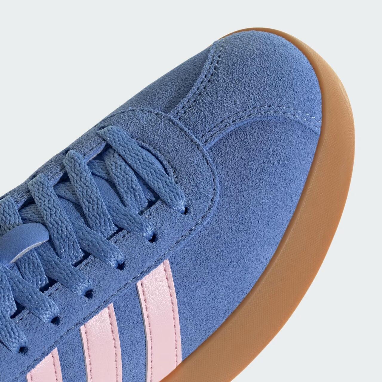 Tênis Adidas Vl Court 3.0 Feminino Azul Azul/Rosa 7