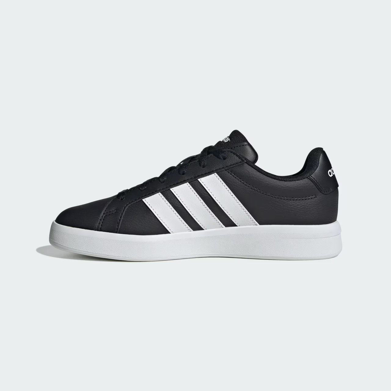 Tênis Adidas Grand Court Base 3.0 Feminino Preto Preto/Branco 6