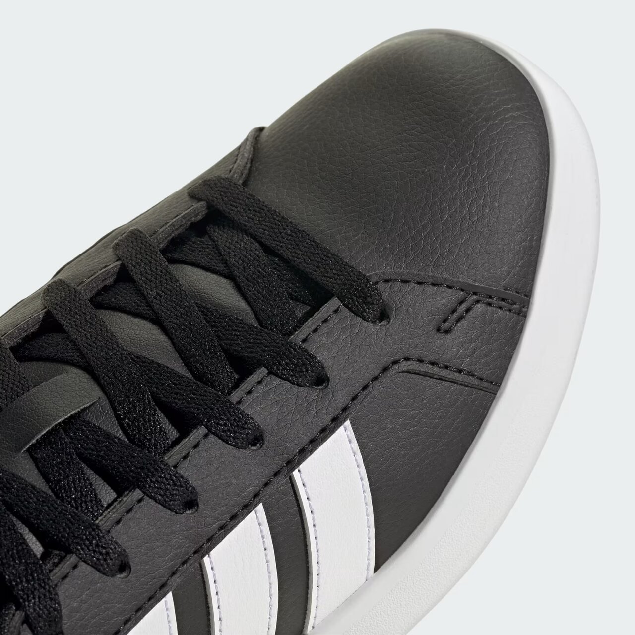 Tênis Adidas Grand Court Base 3.0 Feminino Preto Preto/Branco 8