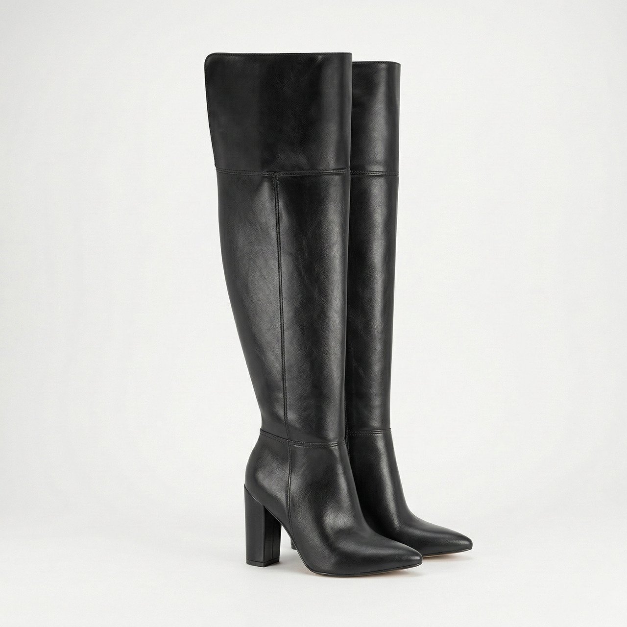 Bota Over Vizzano Salto Alto Preta Preto 3